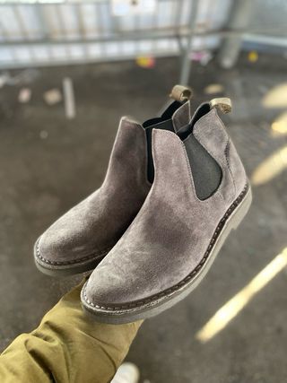 Stivaletti CafèNoir Camoscio Grigio Tg 39