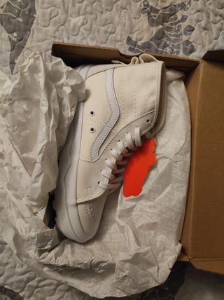 Zapatillas Vans Marshmallow Talla 36 Nuevas