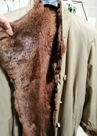 Cappotto Vintage Pelliccia Double Face