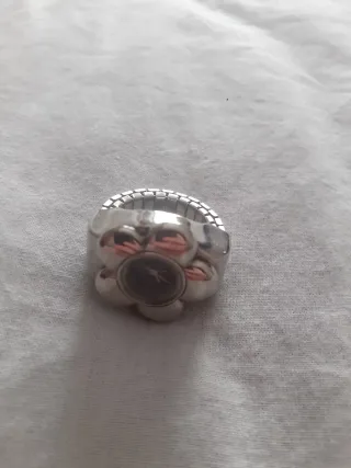 Anillo Reloj Plata, le falta pilas