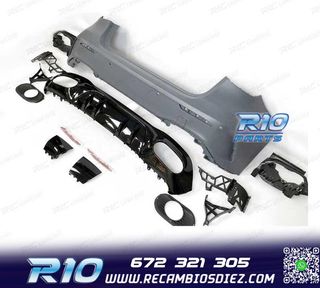 PARAGOLPES TRASERO MERCEDES CLASE A W177 LOOK A35 + COLAS E