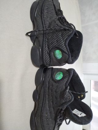 Botines Jordan Talla 39 Negros/Grises