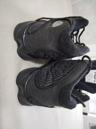 Botines Jordan Talla 39 Negros/Grises