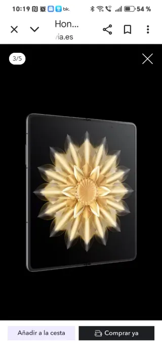 Honor Móvil Negro Honor Magic V2 5G 16GB+512GB