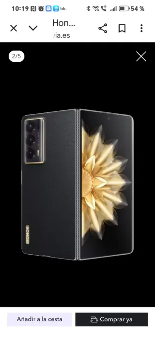 Honor Móvil Negro Honor Magic V2 5G 16GB+512GB