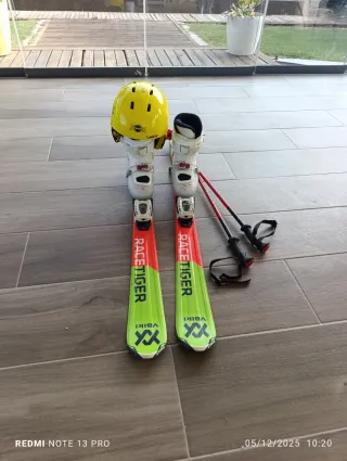 Sci infantili Volkl RaceTiger 120 cm + Scarponi