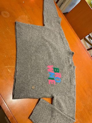 Jersey Brownie gris talla S