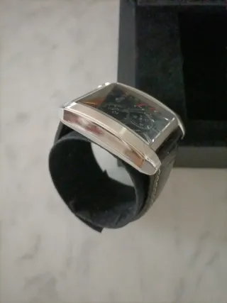 Orologio Lotus Cronografo Rettangolare Acciaio