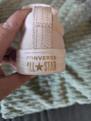Converse Beige/Oro Talla 37
