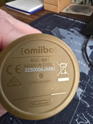 Amiibo Canela Camiseta Amarilla Nintendo