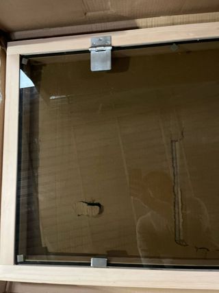 Puerta de sauna Suleno de alta calidad con marco