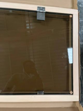 Puerta de sauna Suleno de alta calidad con marco