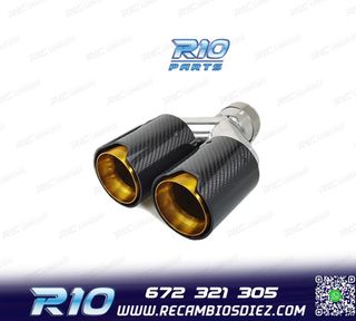 COLA ESCAPE DCH BMW LOOK M PERFORMANCE DORADO CARBONO