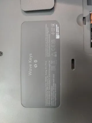 Logitech Wave Keys, teclado inalámbrico #D479E8
