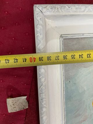 Óleo firmado: Escena de pesca en la playa