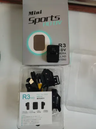 Mini Cámara Deportiva HD DV R3