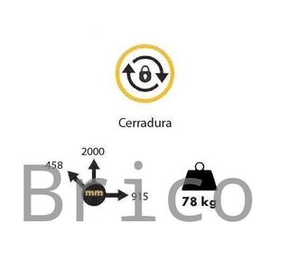 Armario Doble Puerta 2 Metros Alyco 192852