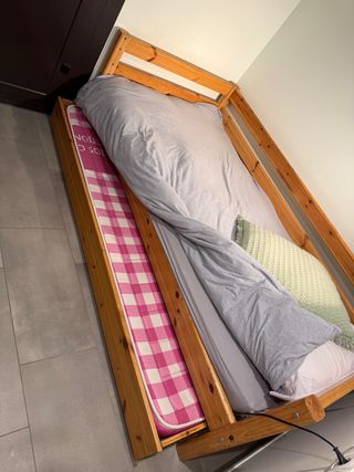 Cama nido de madera
