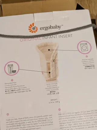 Relleno mochila portabebés recién nacido Ergobaby