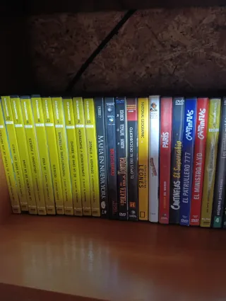 Pack o lote Películas y Documentales DVD