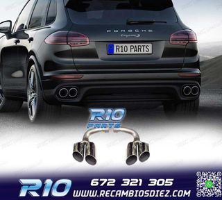 COLAS ESCAPE PORSCHE CAYENNE 17- LOOK S CROMO