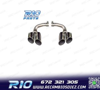 COLAS ESCAPE PORSCHE CAYENNE 17- LOOK S CROMO