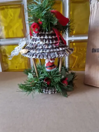 Decoración Navidad Papa Noel Casa