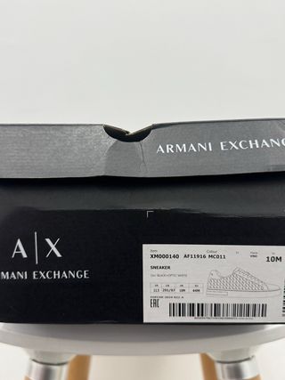 Zapatos Armani Exchange Negros