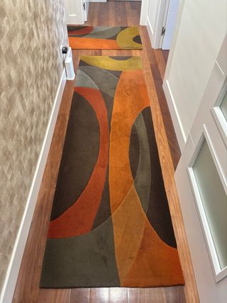 Alfombra  con diseño moderno dibujo abstracto