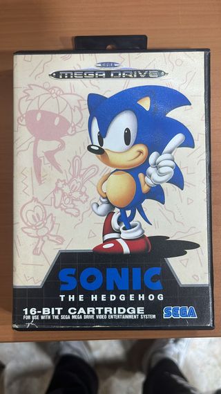 Sonic The Hedgehog Sega Mega Drive
