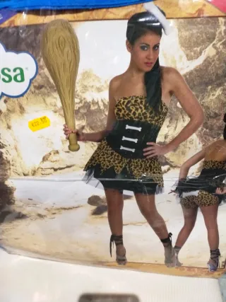 Disfraz Prehistórica Atosa Talla XL