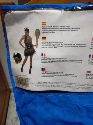 Disfraz Prehistórica Atosa Talla XL