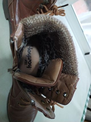 Botines marrones talla 40