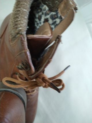 Botines marrones talla 40