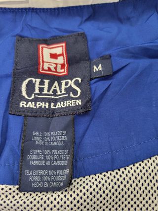 Cortavientos Chaps Ralph Lauren Azul Talla M