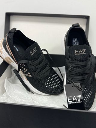 Zapatillas Emporio Armani Exchange Negras rosa