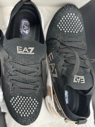 Zapatillas Emporio Armani Exchange Negras rosa