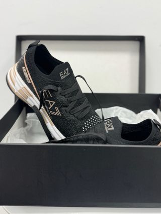 Zapatillas Emporio Armani Exchange Negras rosa