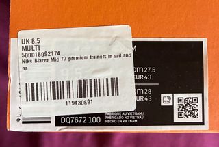 Nike Blazer Mid Talla 43