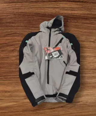 Pantalones de moto ARMURE grises y negros nuevos