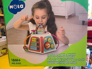 Piramide Attività Foresta Gioco Bambini 18M+