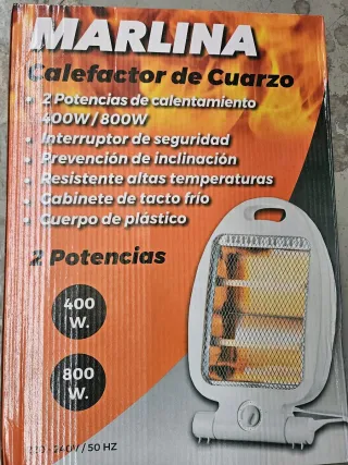 Calefactor 400W/800W