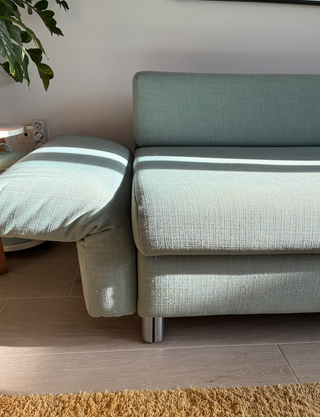 Sofá Cama Diseño Tela Metal