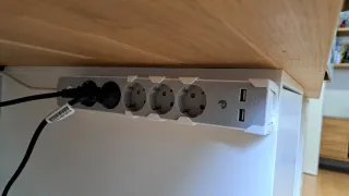 Escritorio Roble + 3 Módulos ALEX IKEA