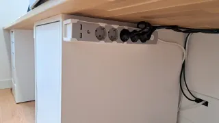 Escritorio Roble + 3 Módulos ALEX IKEA