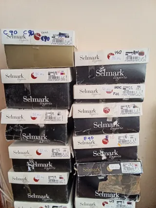 Lote  14 Sujetadores Selmark Gama alta