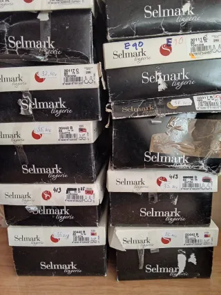 Lote  14 Sujetadores Selmark Gama alta