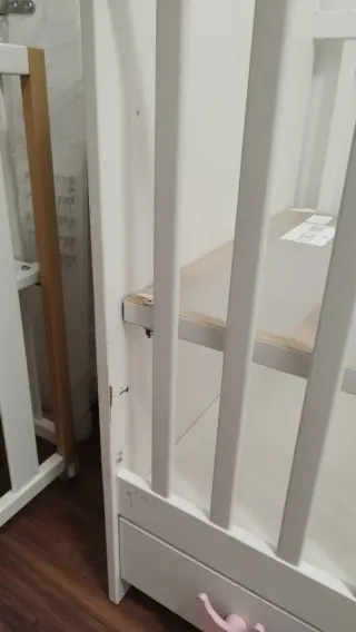 Cuna IKEA Gonatt Blanca