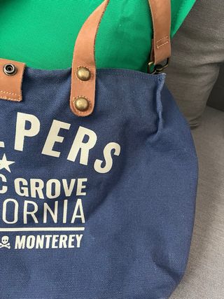 Bolso Scalpers Azul y Marrón