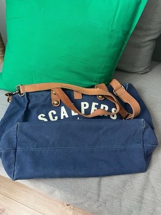 Bolso Scalpers Azul y Marrón